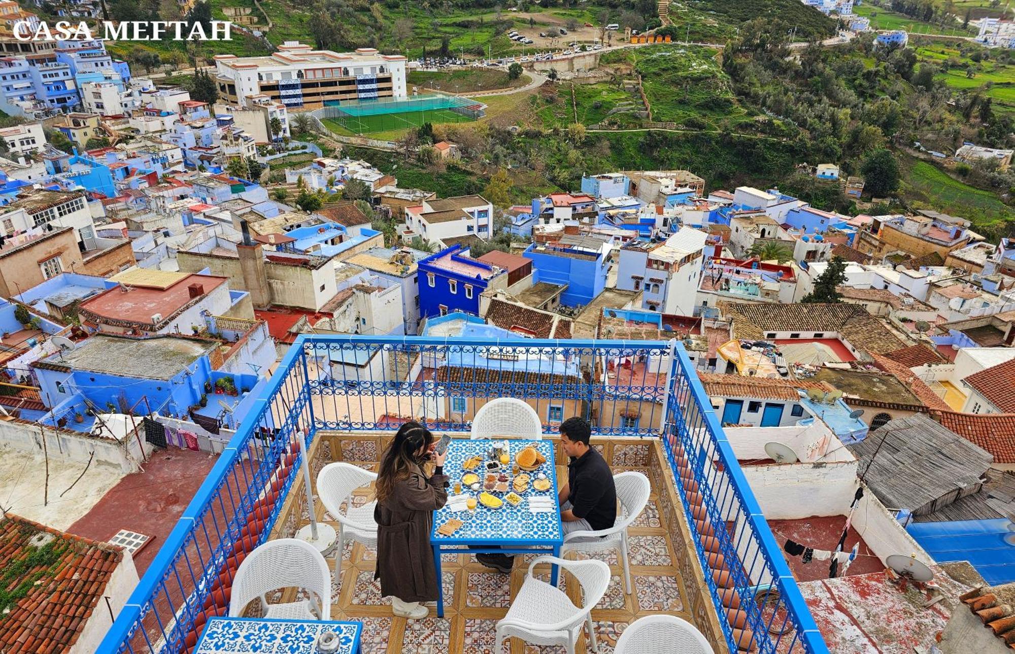 舍夫沙万Casa Meftah Blue公寓 外观 照片