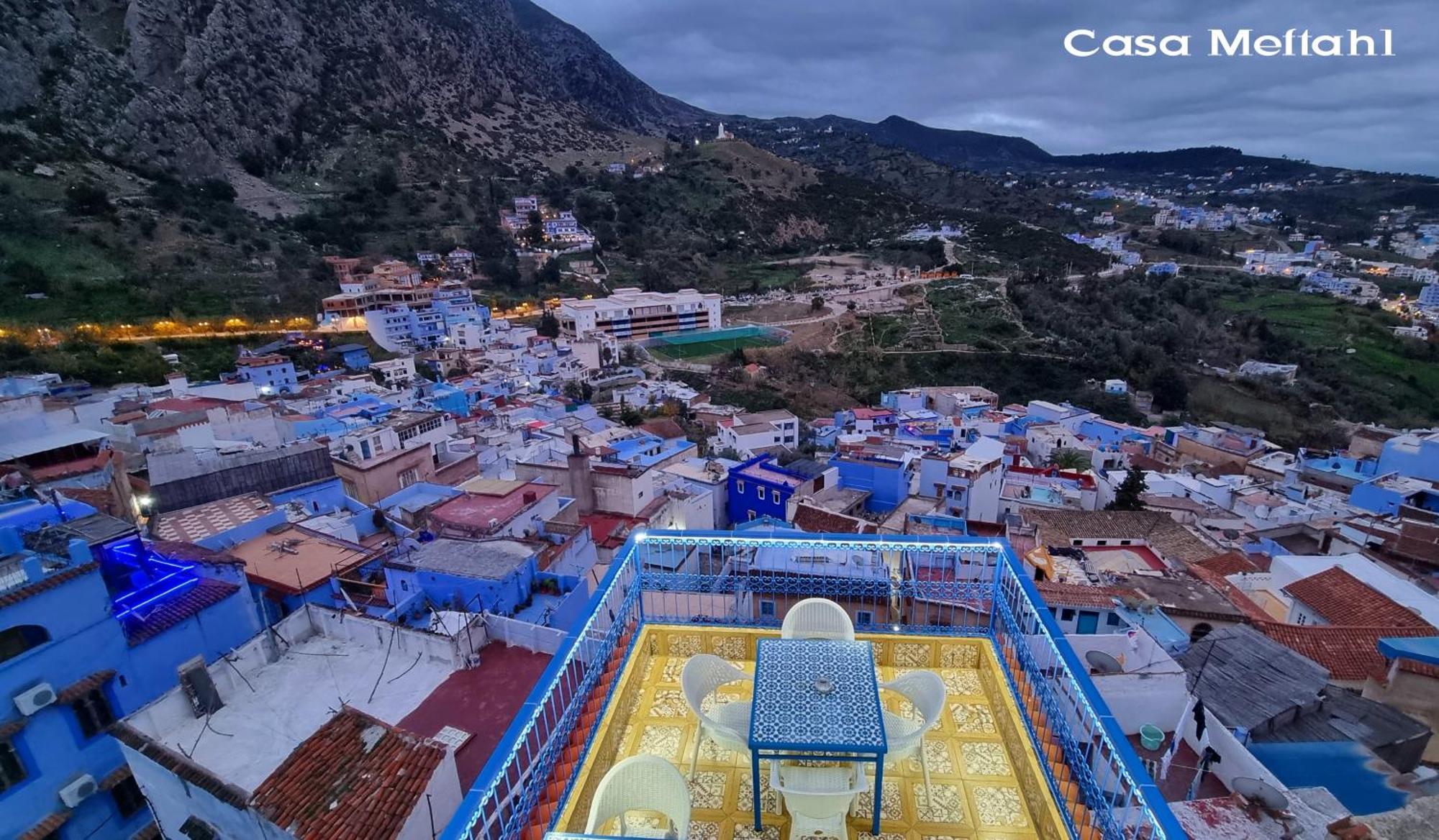 舍夫沙万Casa Meftah Blue公寓 外观 照片