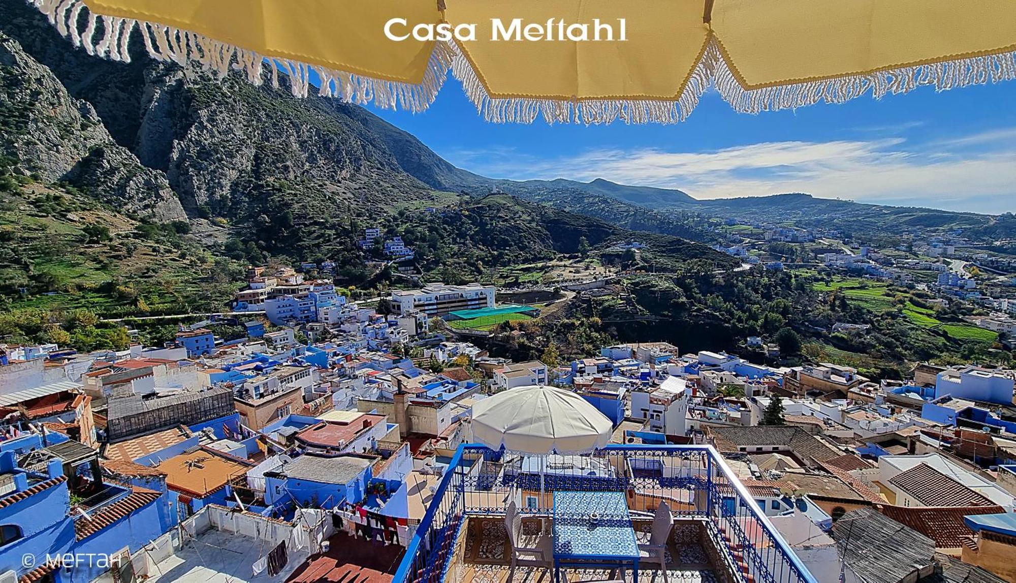 舍夫沙万Casa Meftah Blue公寓 外观 照片