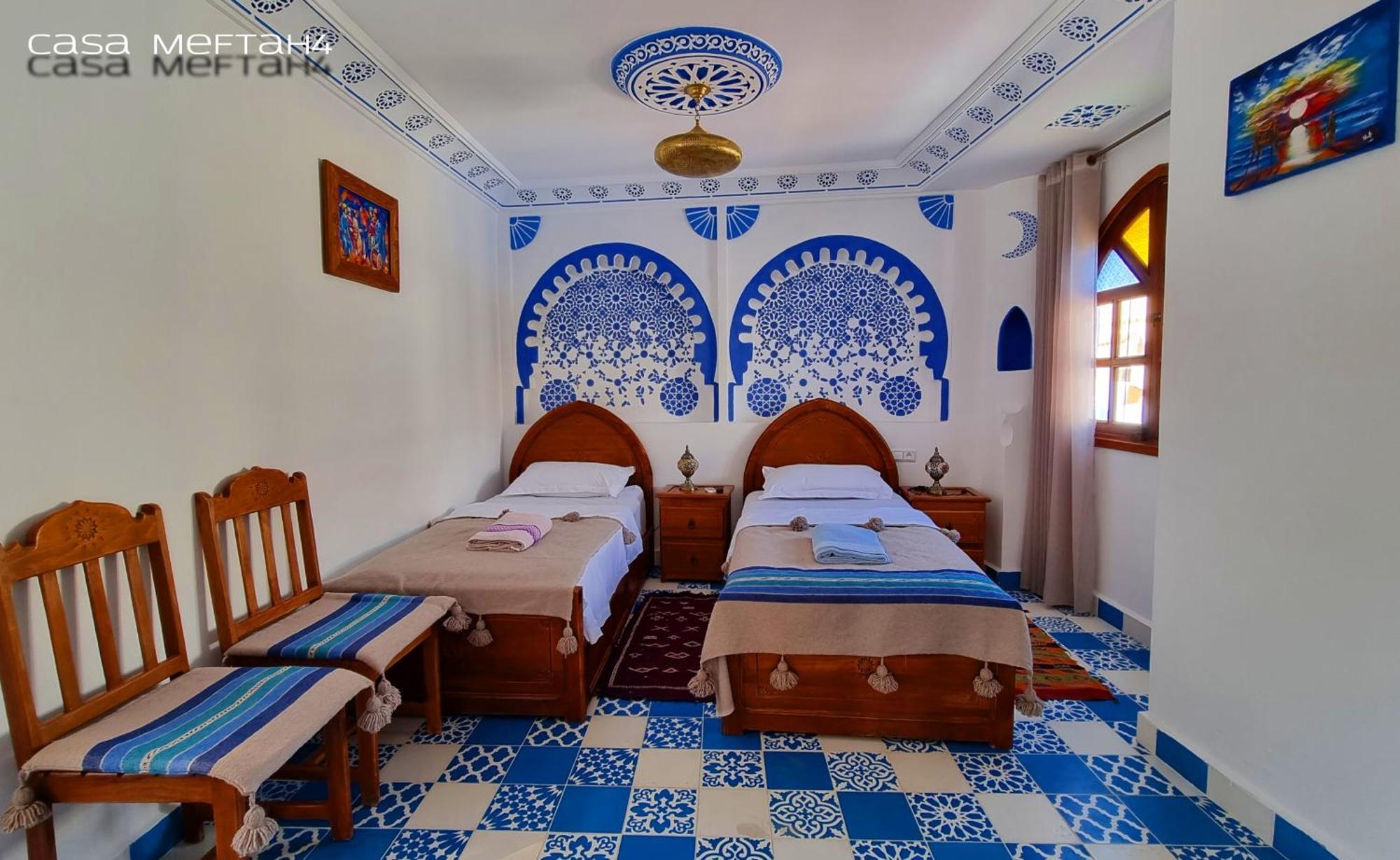舍夫沙万Casa Meftah Blue公寓 外观 照片