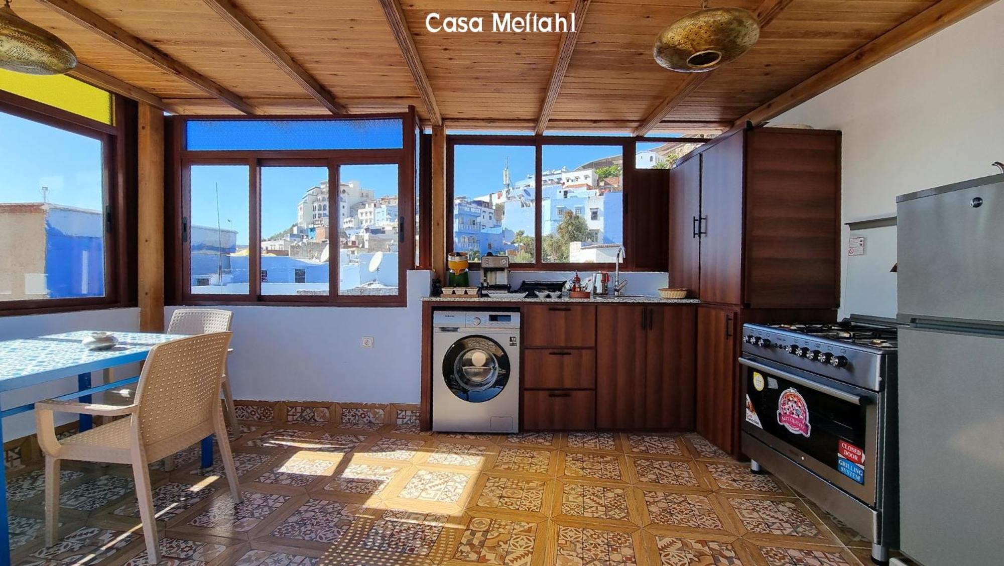 舍夫沙万Casa Meftah Blue公寓 外观 照片