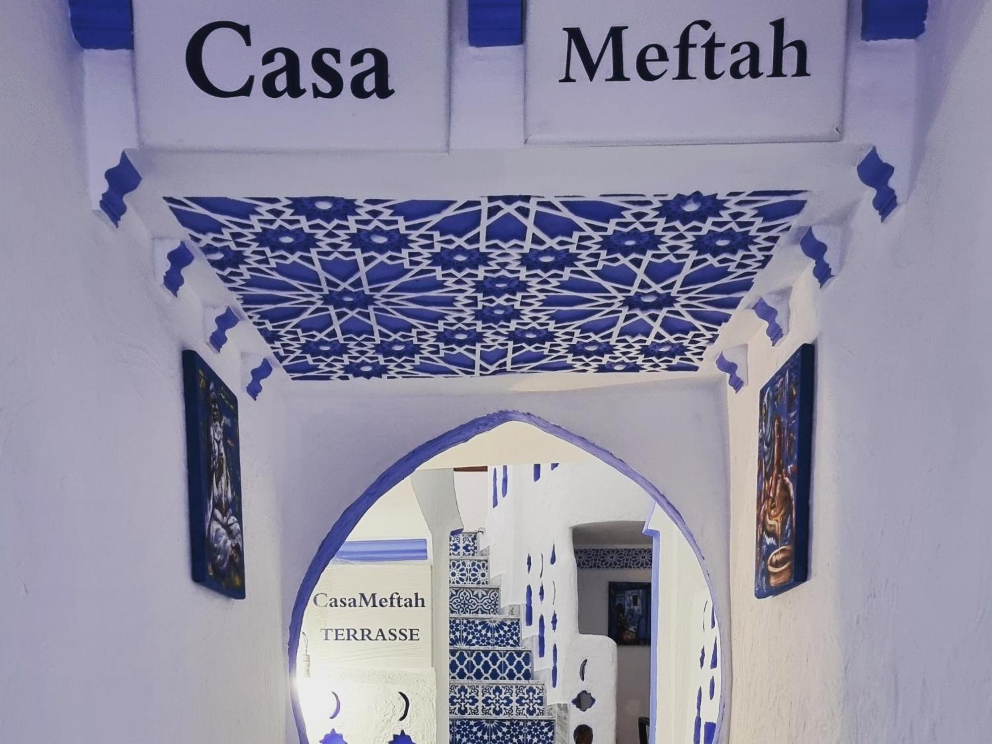 舍夫沙万Casa Meftah Blue公寓 外观 照片